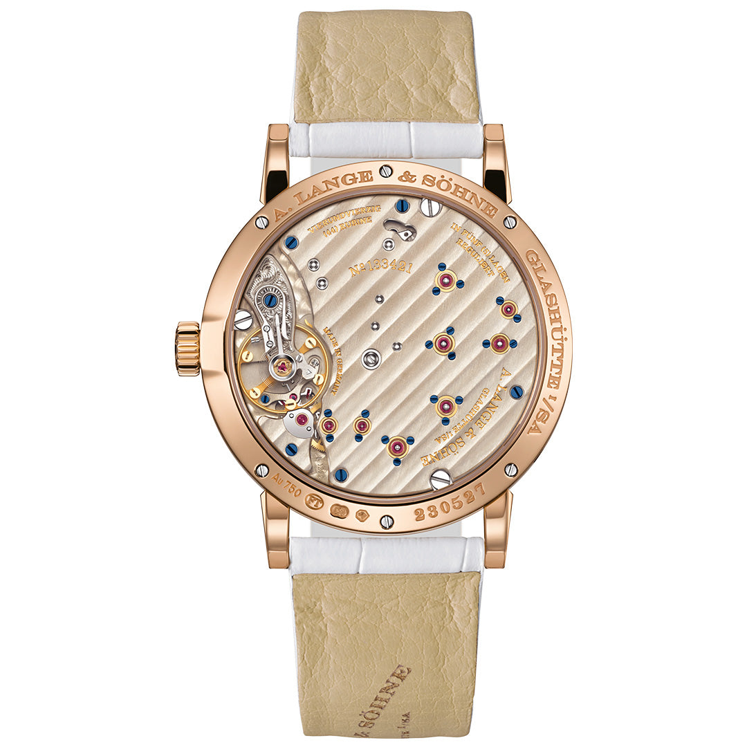 Orologio in oro rosa Little Lange 1 Moon Phase A lange sohene