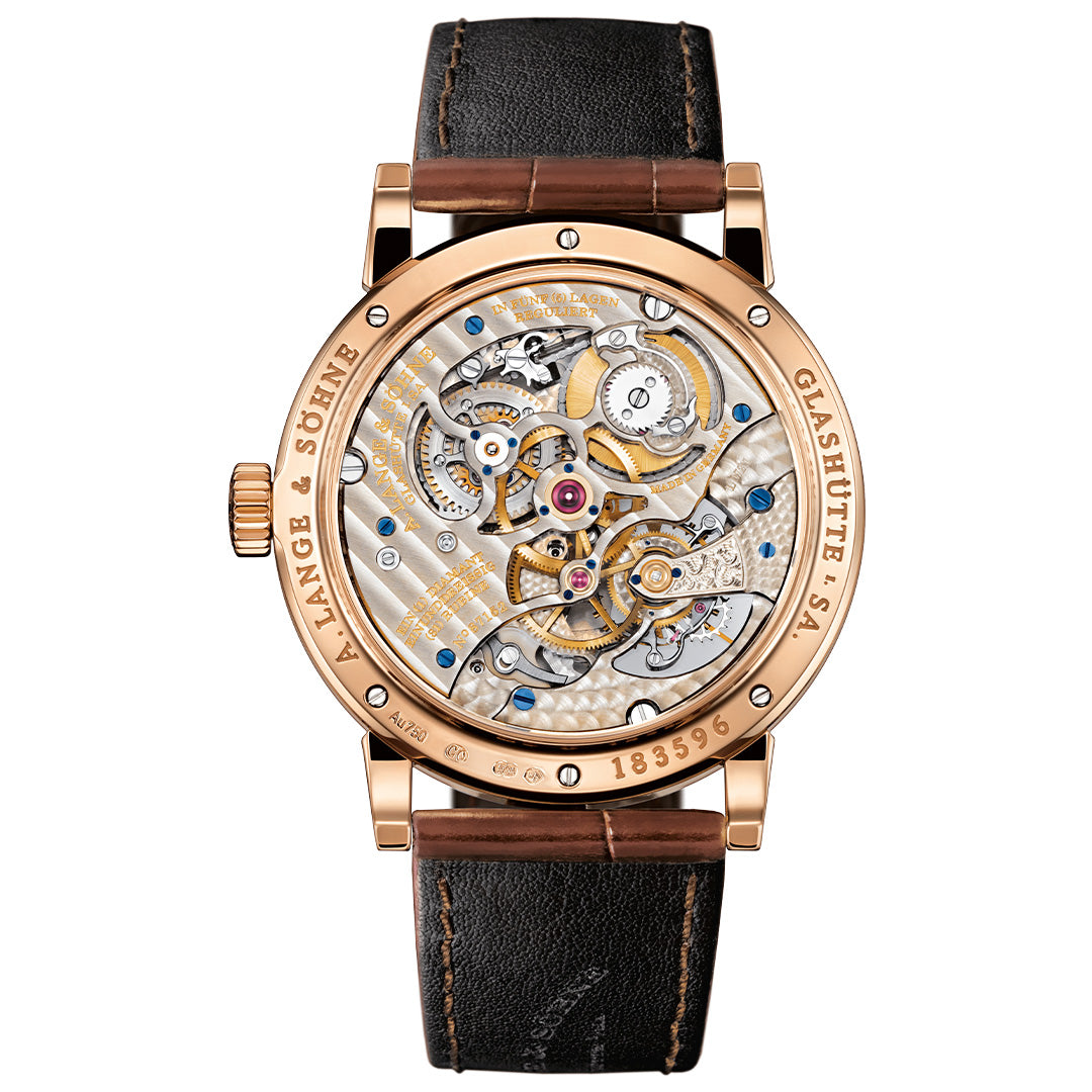 Watch in rose gold Richard Lange Tourbillon 