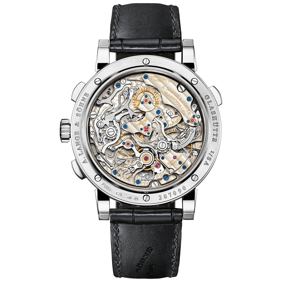 Orologio in platino 1815 Rattrapante Perpetual Calendar A lange soehne
