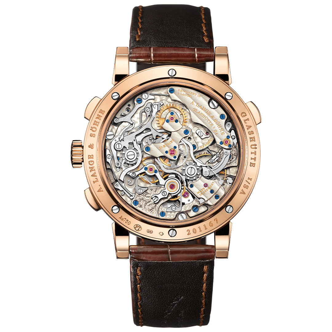 Orologio in oro rosa 1815 Rattrapante Perpetual Calendar A lange soehne