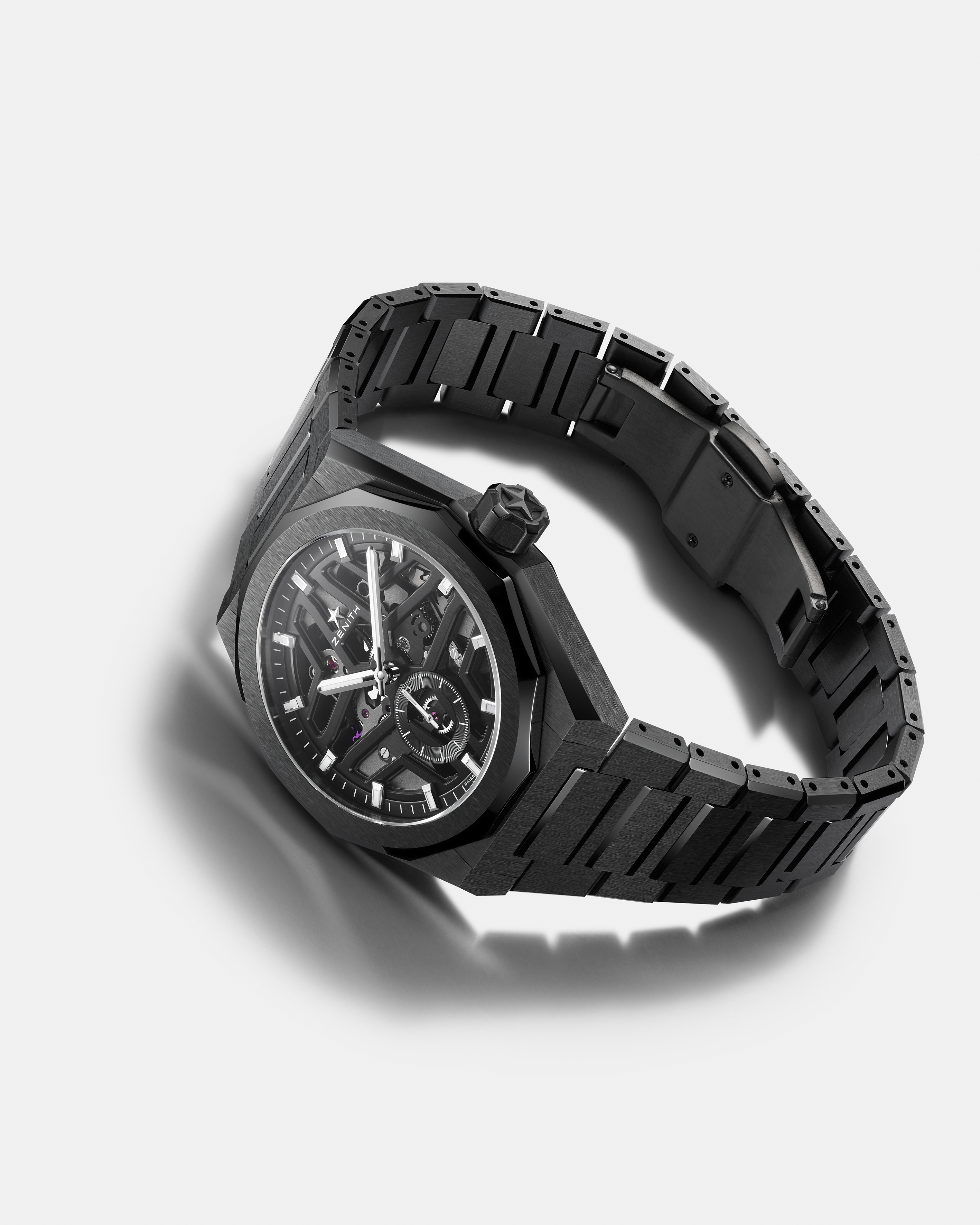 Watch in ceramics Defy Skyline Skeleton Zenith
