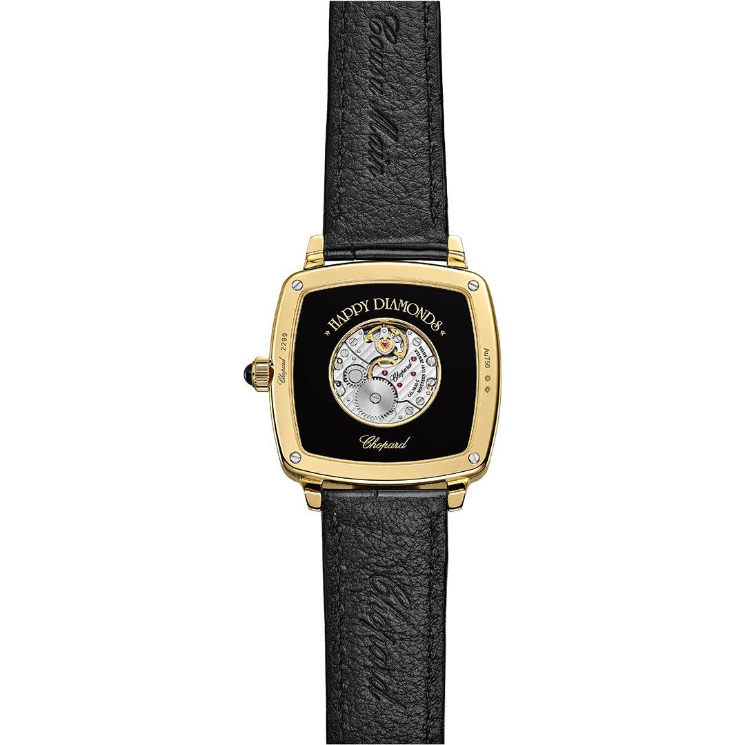Orologio in oro giallo Happy Diamonds Heritage Chopard