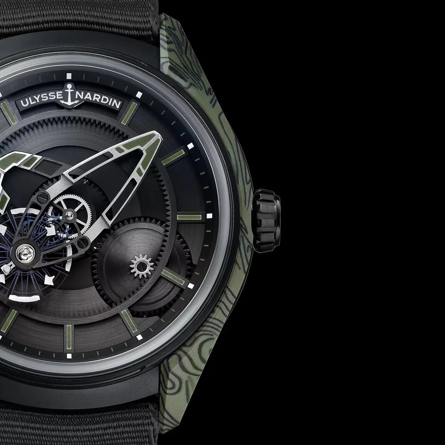 Watch in carbon Freak X Ulysse nardin