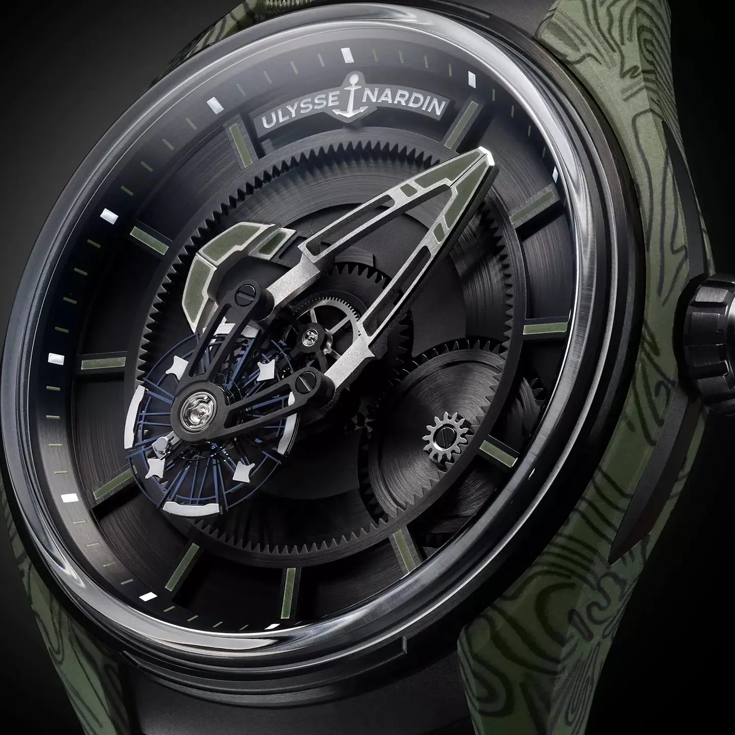 Watch in carbon Freak X Ulysse nardin