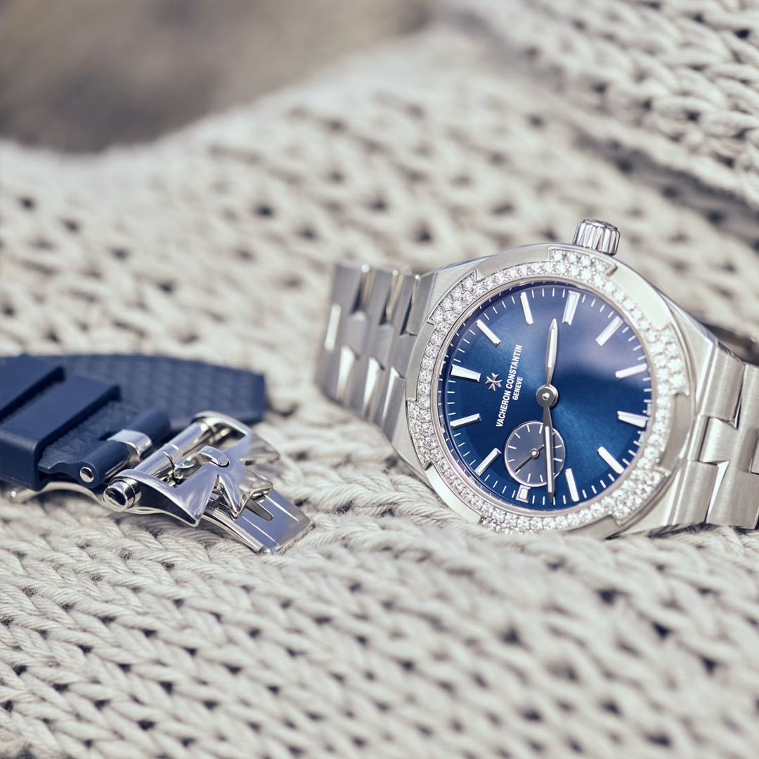 Watch in steel Overseas Self-Winding Vacheron constantin