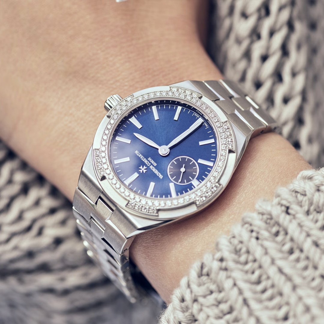 Watch in steel Overseas Self-Winding Vacheron constantin