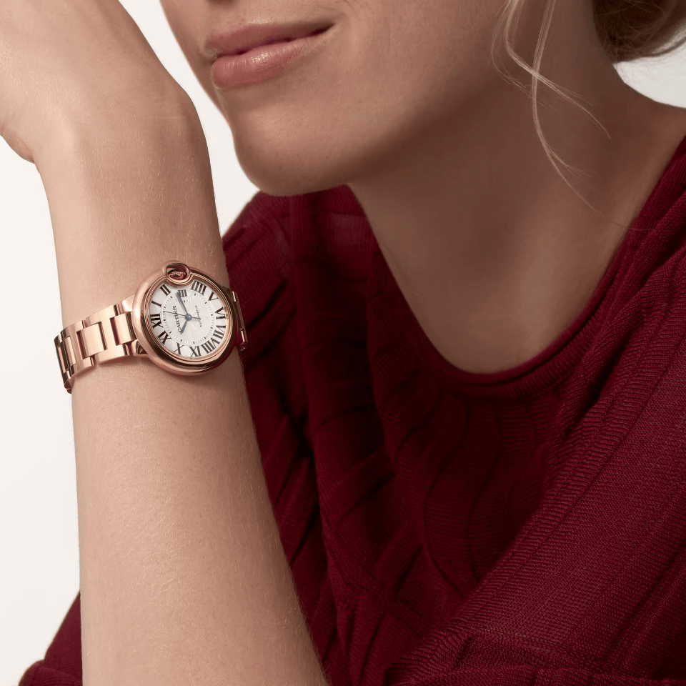 Orologio in oro rosa Ballon de Cartier Cartier