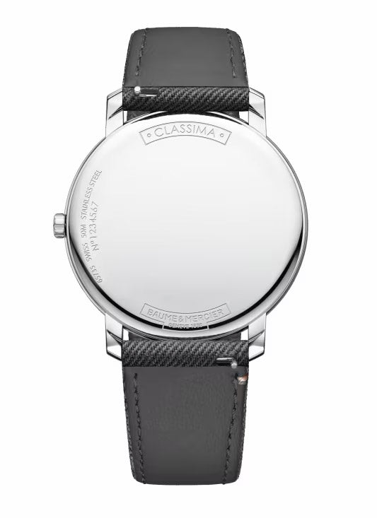 Watch in steel Classima Baume et mercier