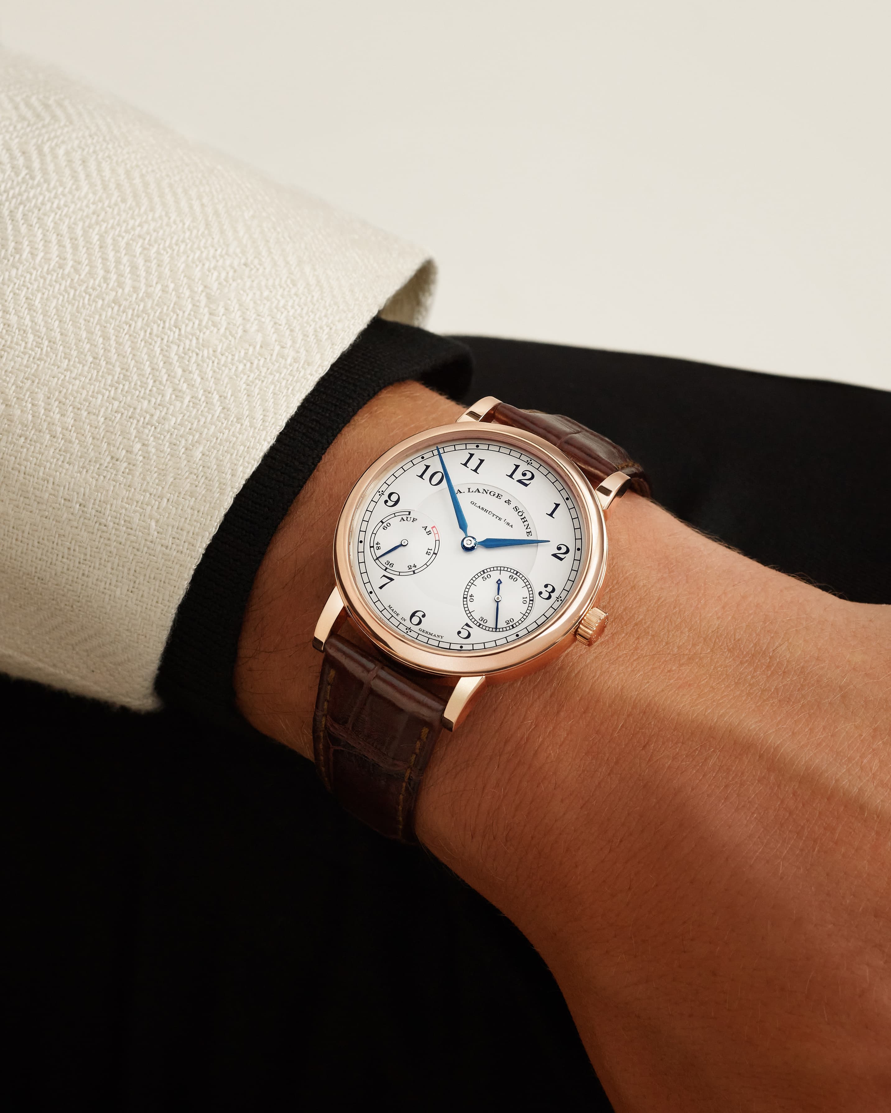 Watch in rose gold 1815 Up/Down A lange soehne