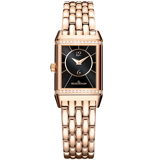 Watch in rose gold Reverso Classic Small Duetto Jaeger-lecoultre