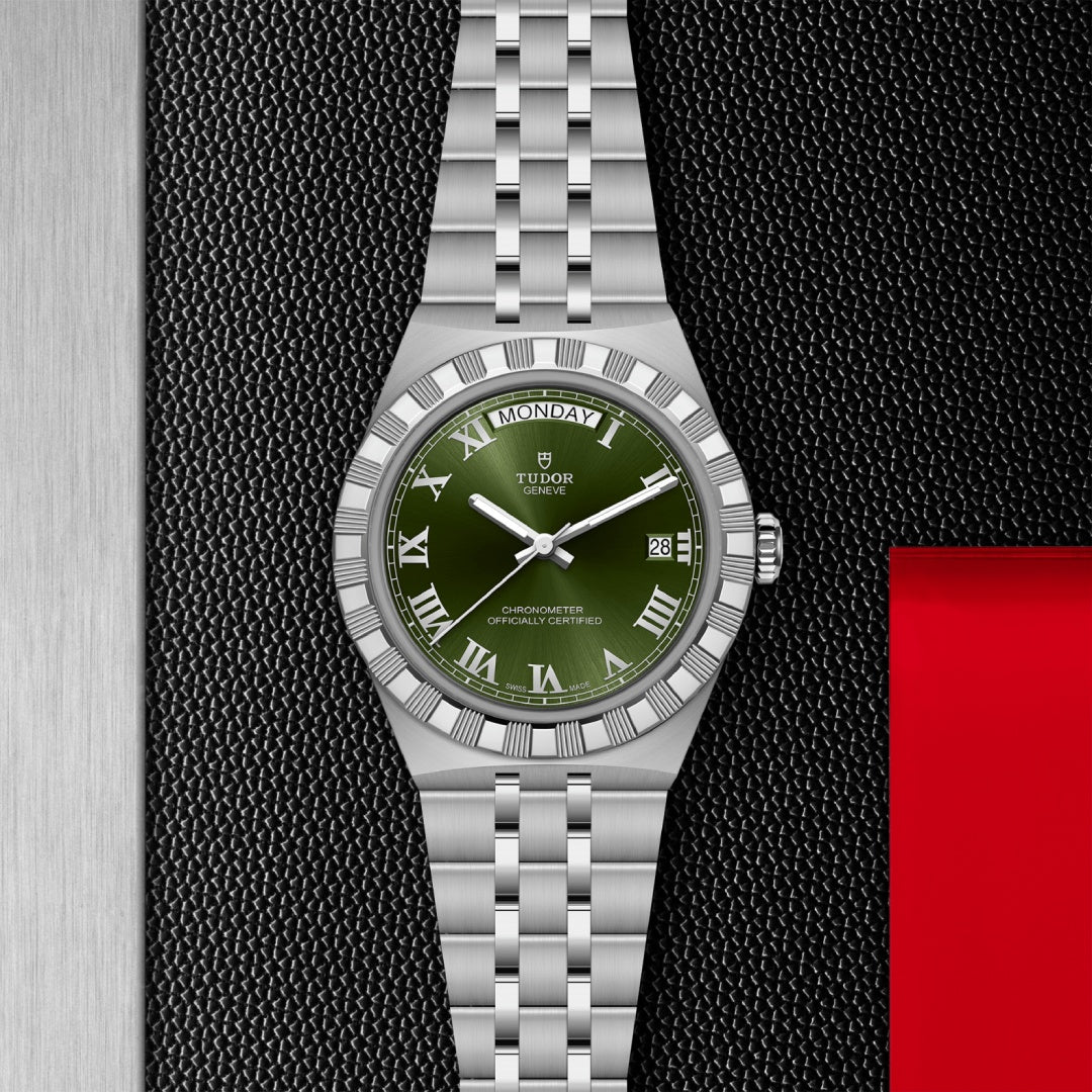 Orologio in acciaio Royal Tudor