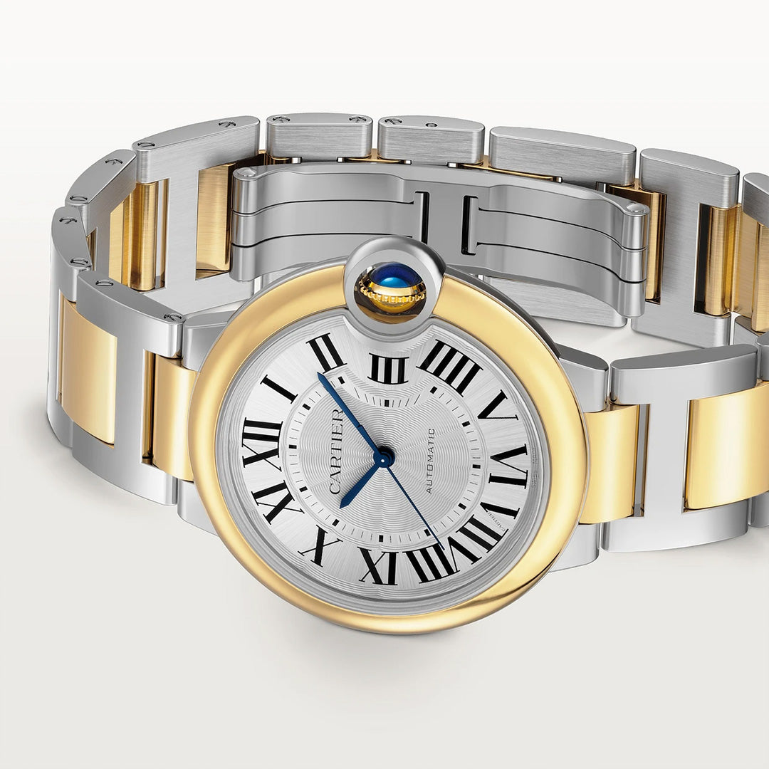 Orologio in acciaio e oro giallo Ballon Bleu de Cartier Cartier