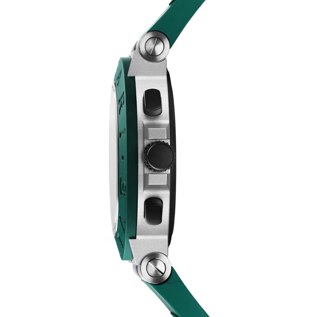 Watch in aluminum and titanium Bvlgari Aluminium Smeraldo Bulgari