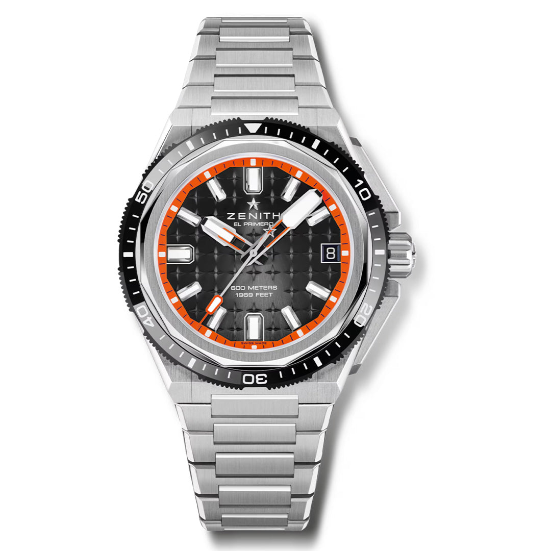 Watch in titanium Defy Extreme Diver Zenith