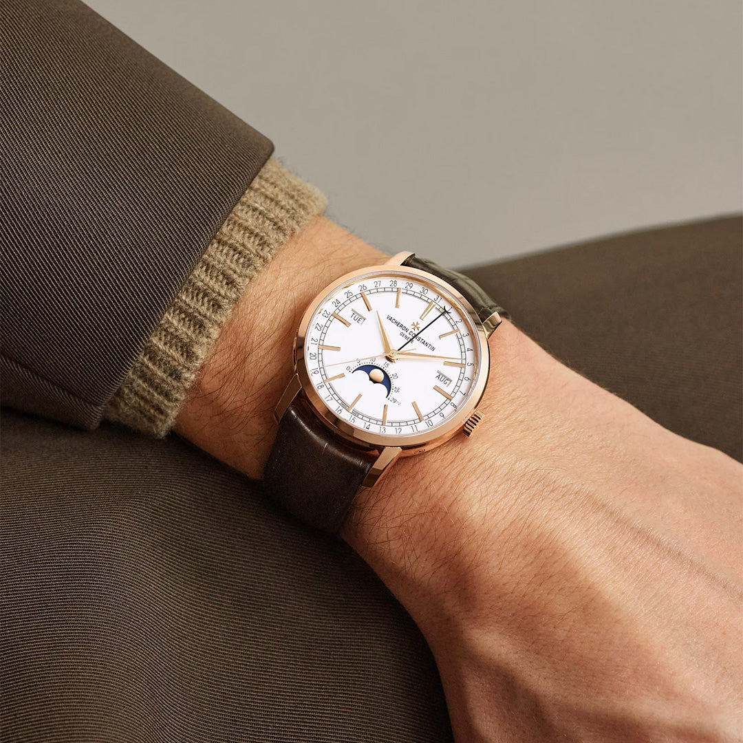 Watch in rose gold Traditionnelle Complete Calendar Vacheron constantin