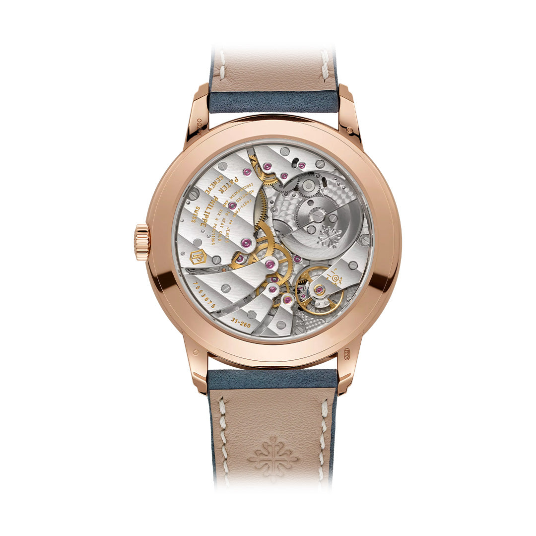 Watch in rose gold Complications Patek philippe