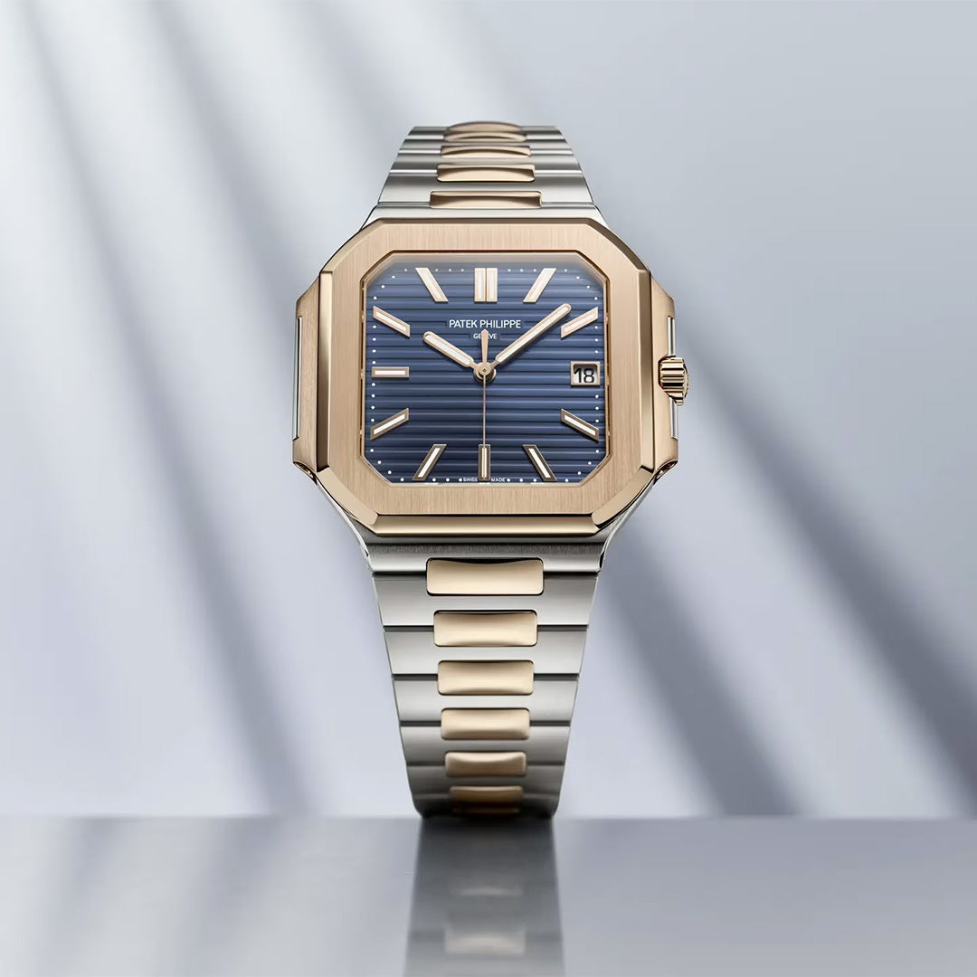 Watch in steel and rose gold Cubitus Patek philippe