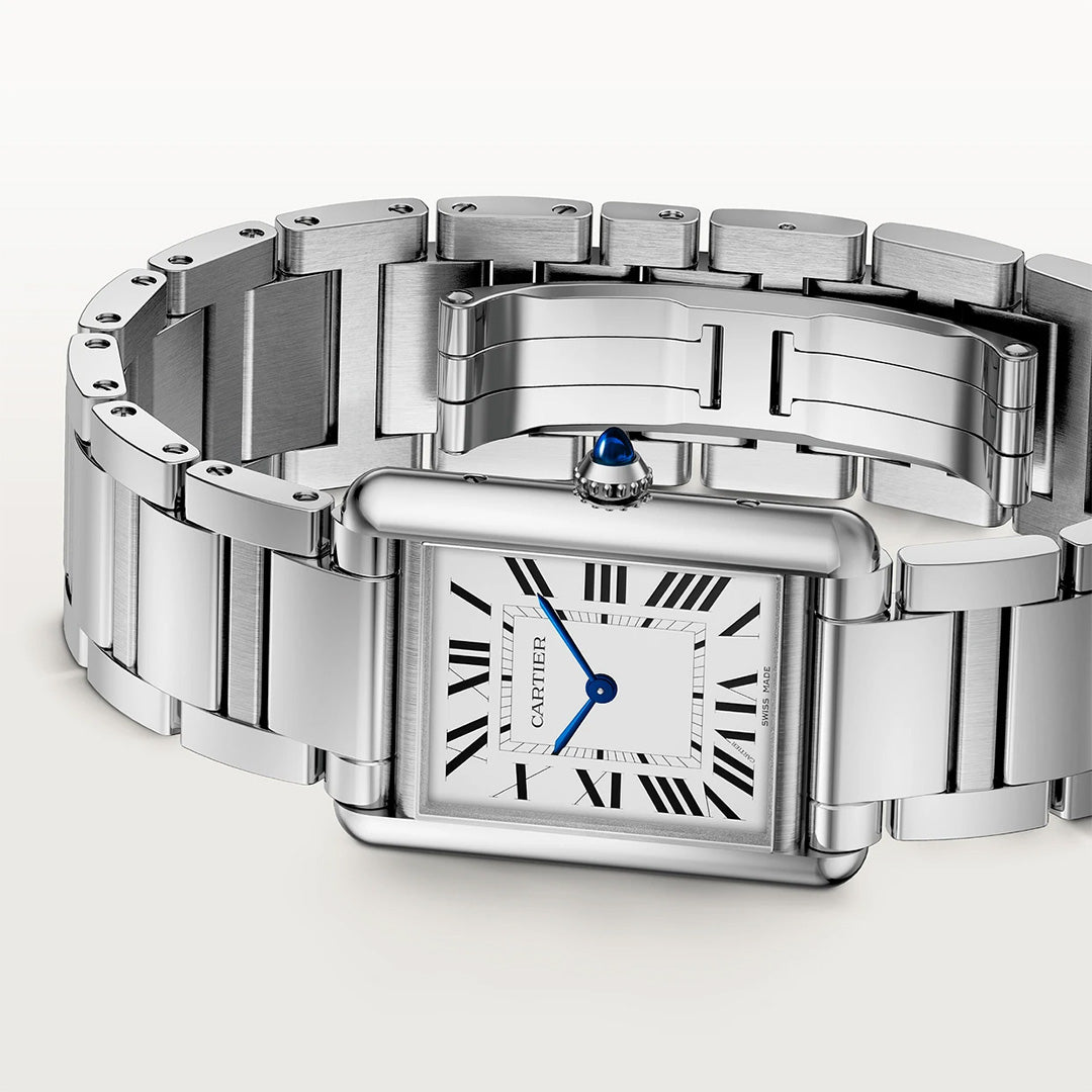 Watch in steel Tank Must SolarBeat™ Cartier
