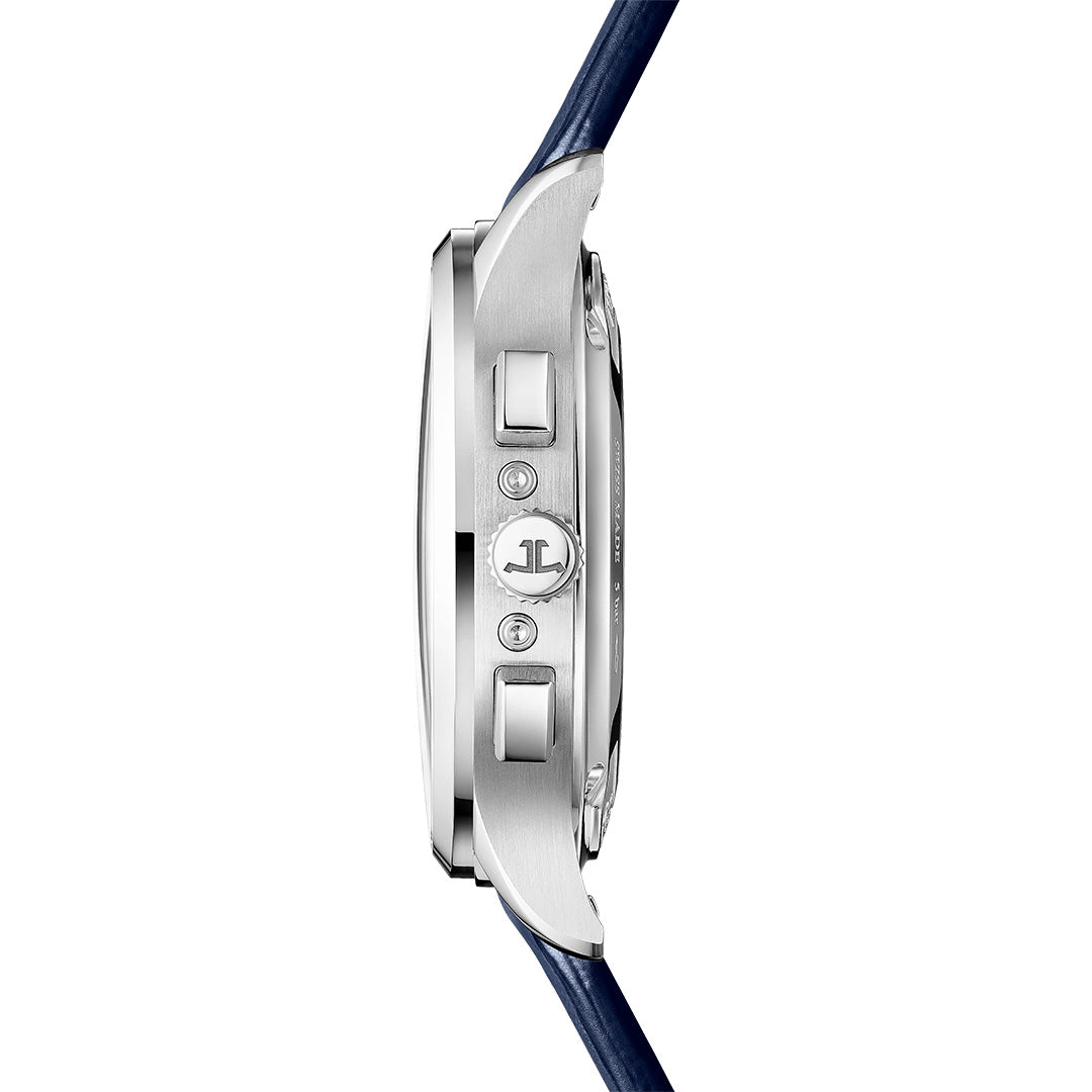 Watch in steel Master Control Chronograph Calendar Jaeger-lecoultre