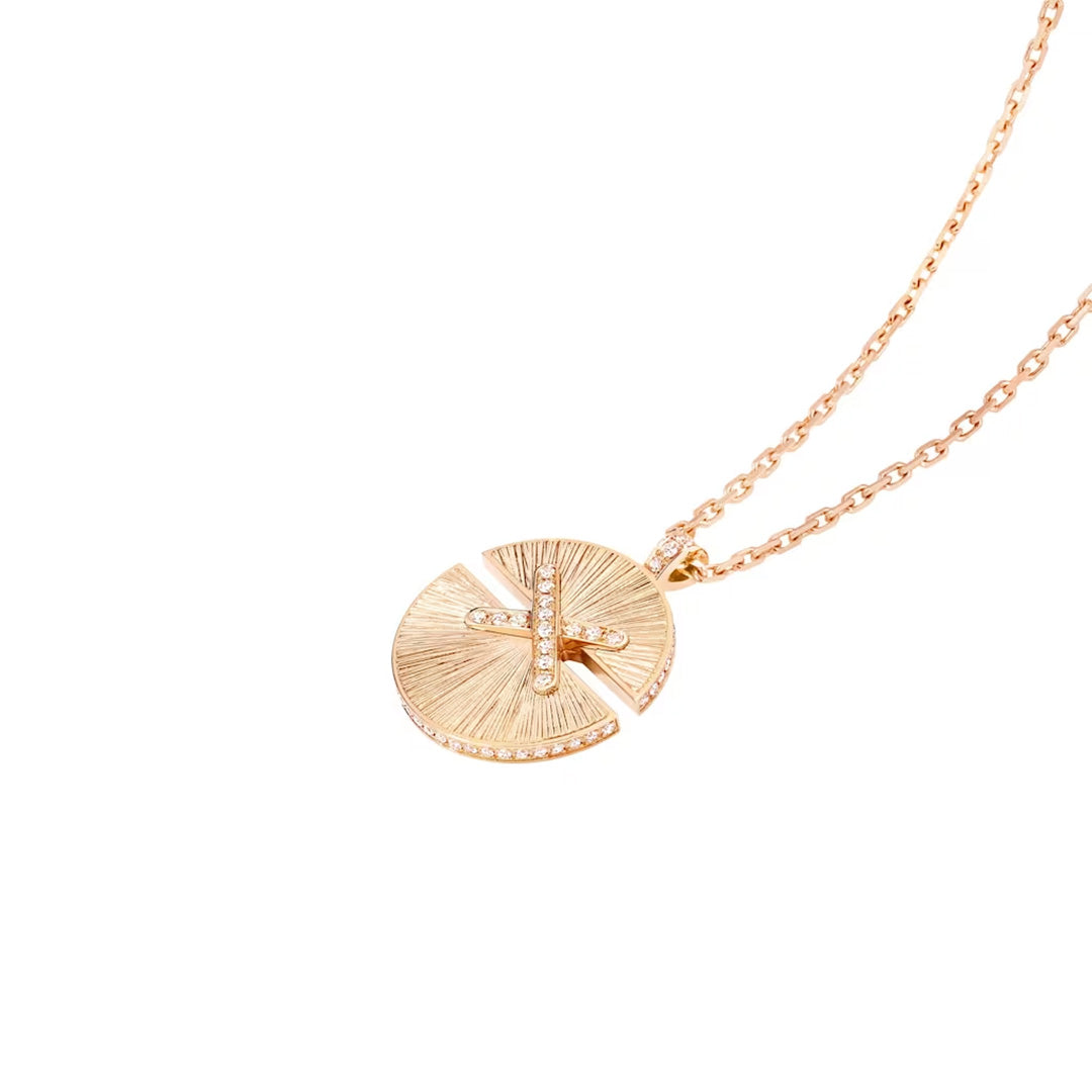 Gioiello in oro rosa Collana modello medio Jeux de Liens Harmony Chaumet