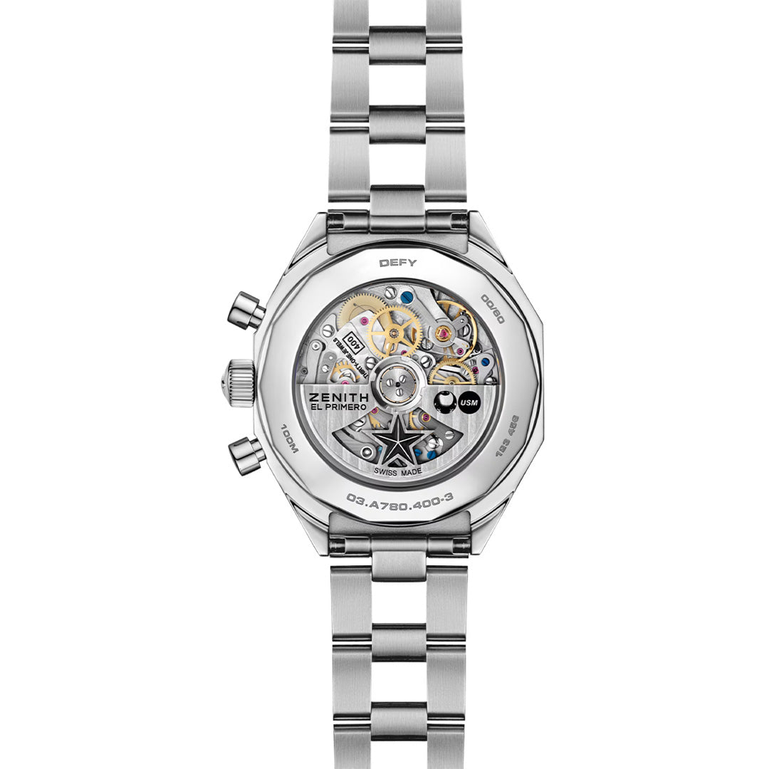Watch in steel Defy Chronograph USM Zenith