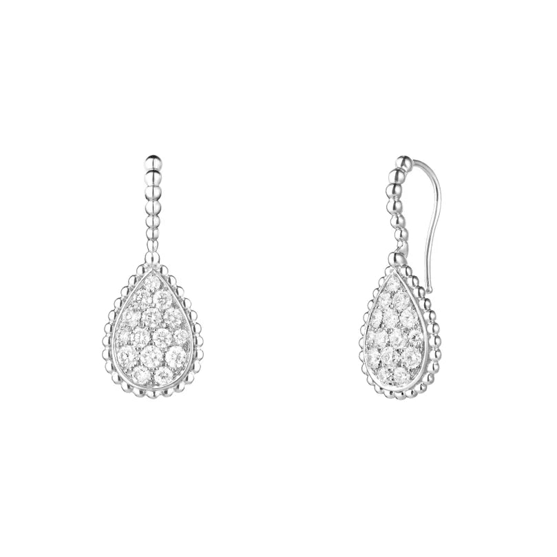Earrings in white gold Serpent Bohème Sleepers Boucheron