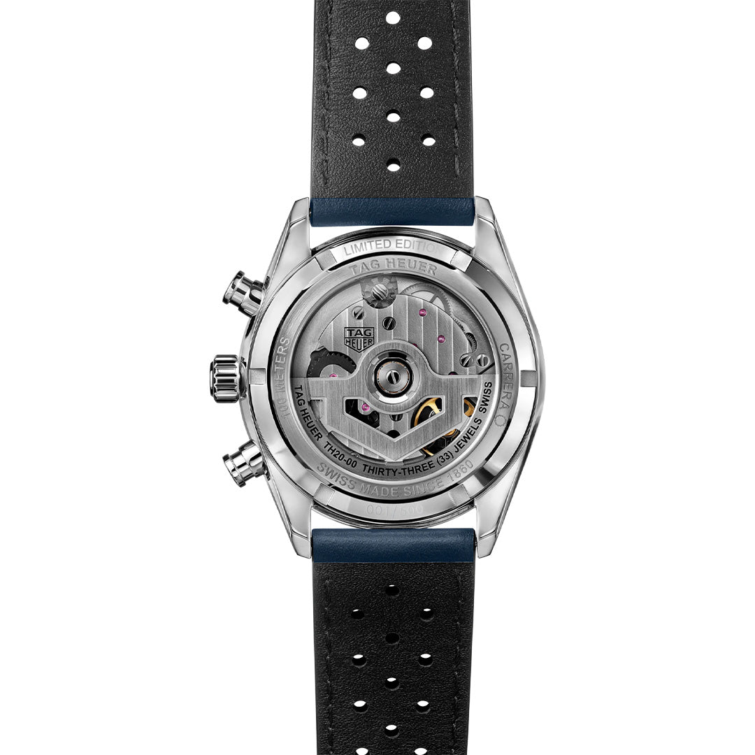 Orologio in acciaio Carrera Chronograph Tag heuer