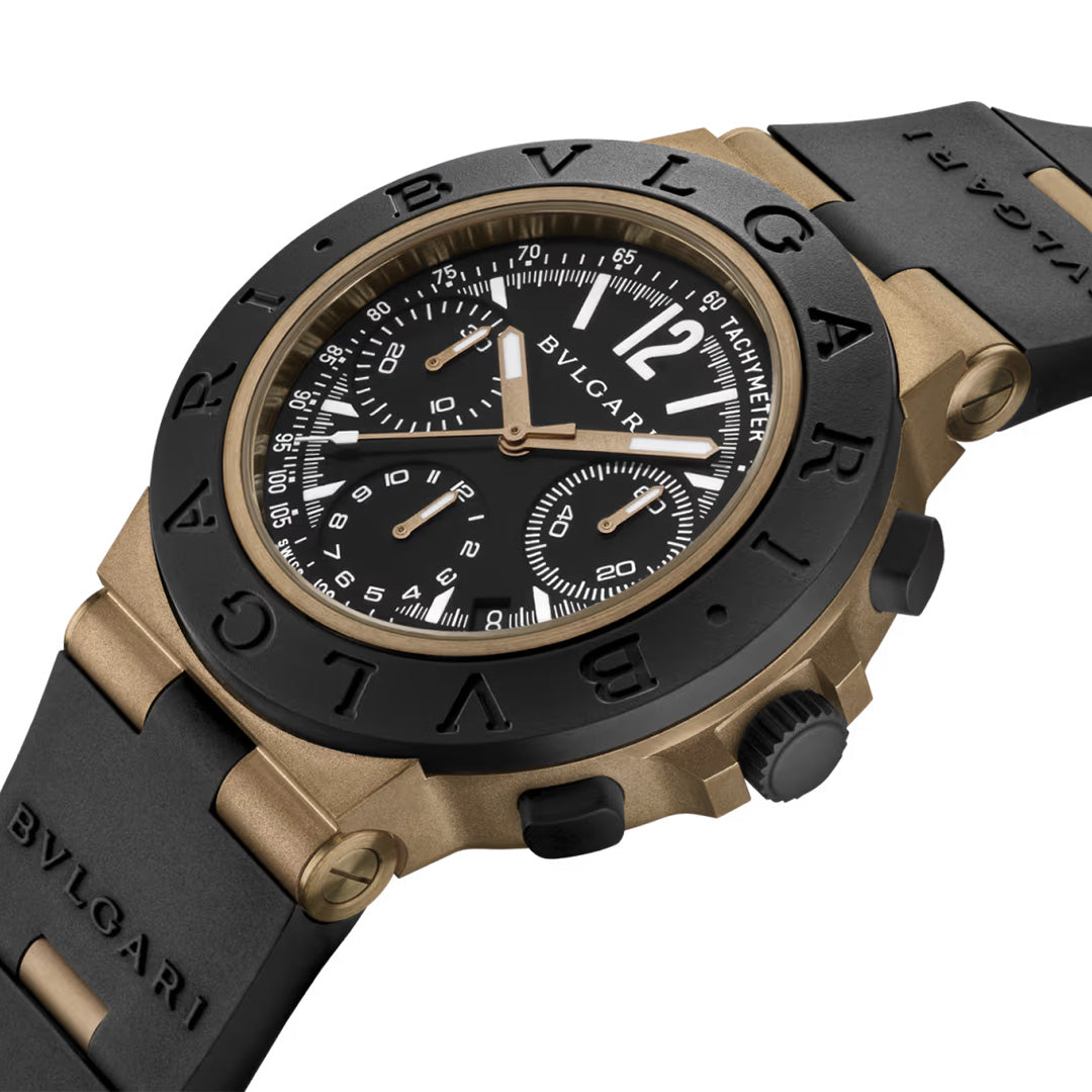 Orologio in bronzo Bvlgari Aluminium Bulgari