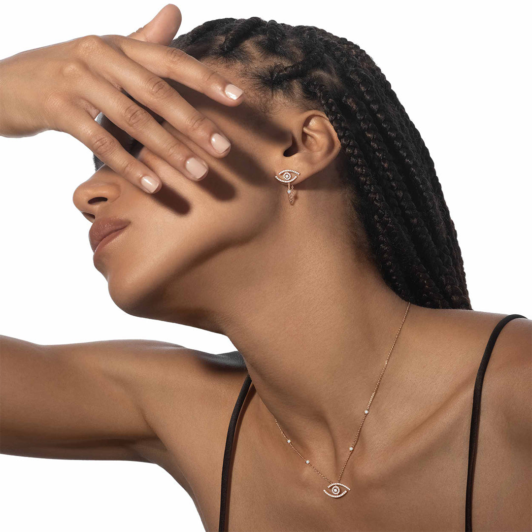 Gioiello in rose gold Lucky Eye Messika