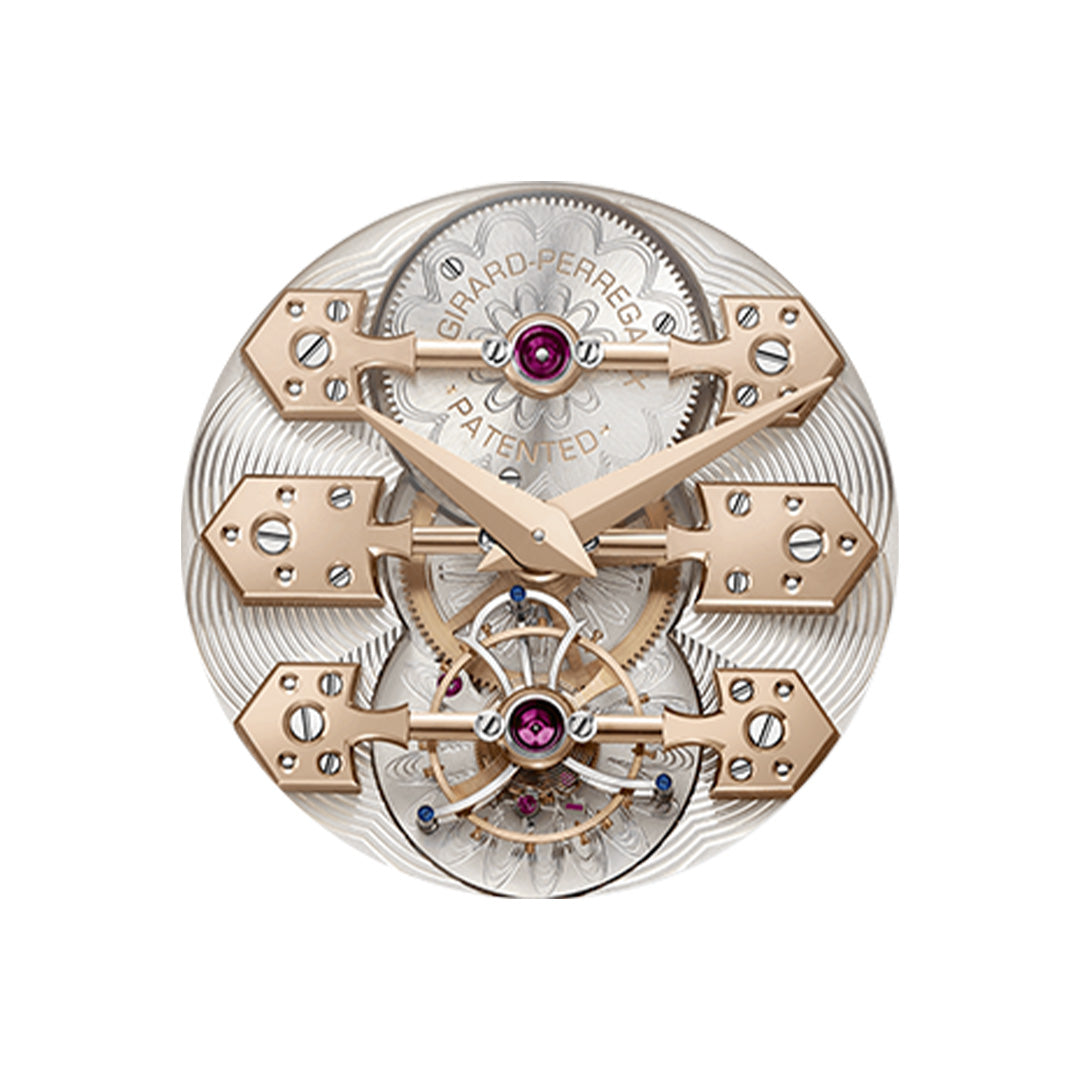 Watch in rose gold La Esmeralda Tourbillon Girard perregaux