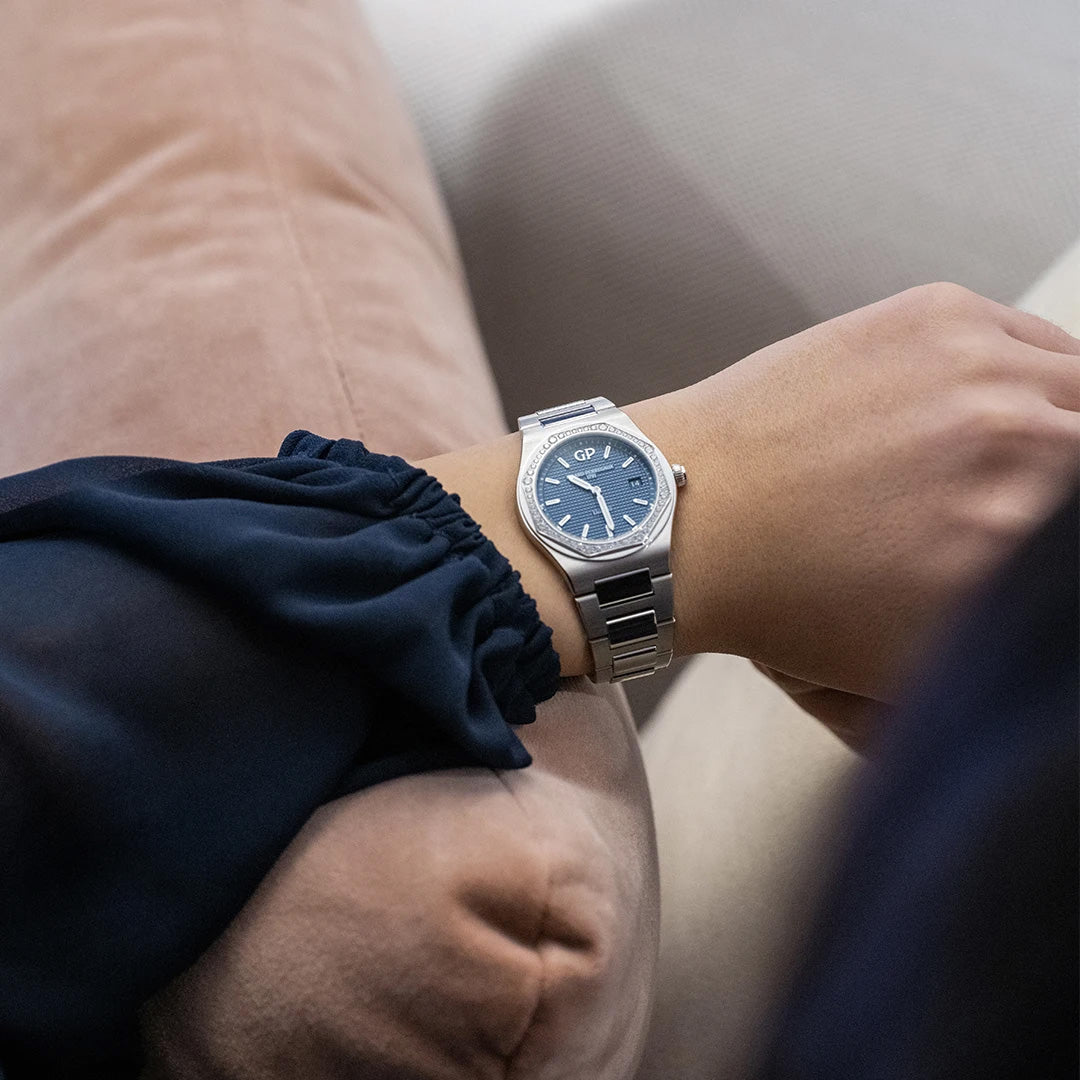 Orologio in acciaio Laureato Girard perregaux