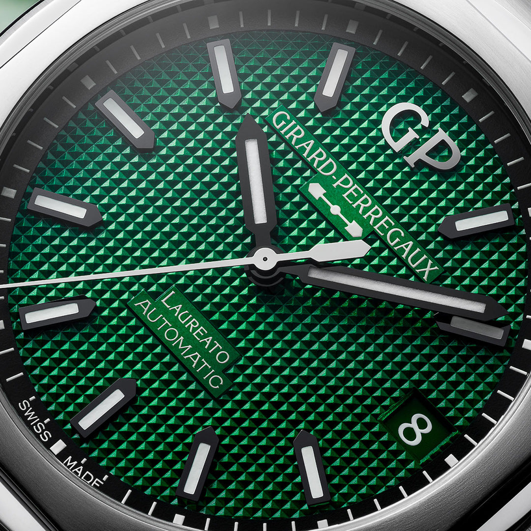 Orologio in acciaio Laureato Girard perregaux
