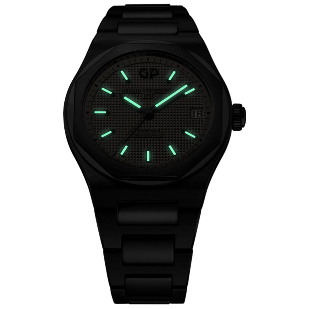 Orologio in acciaio Laureato Girard perregaux