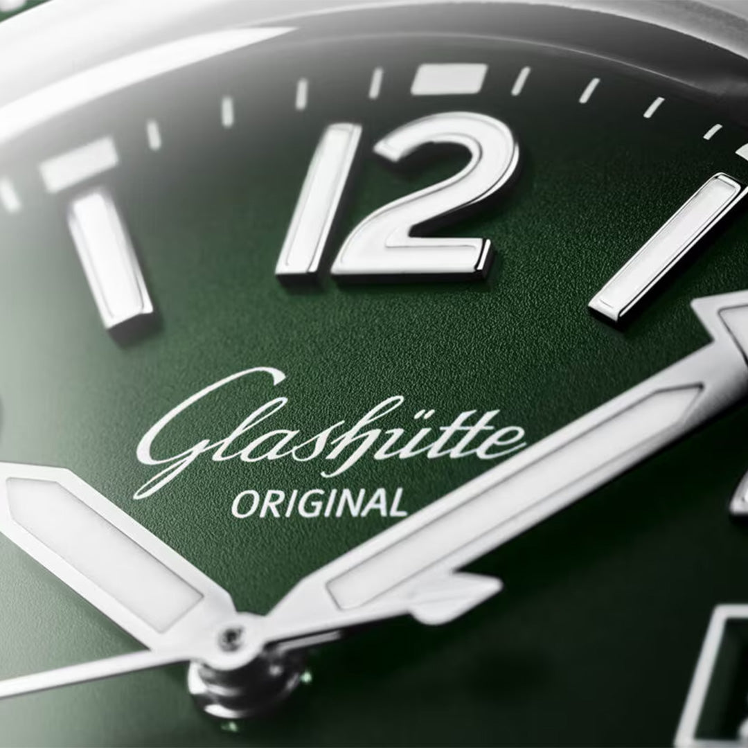 Watch in steel SeaQ Glashutte original