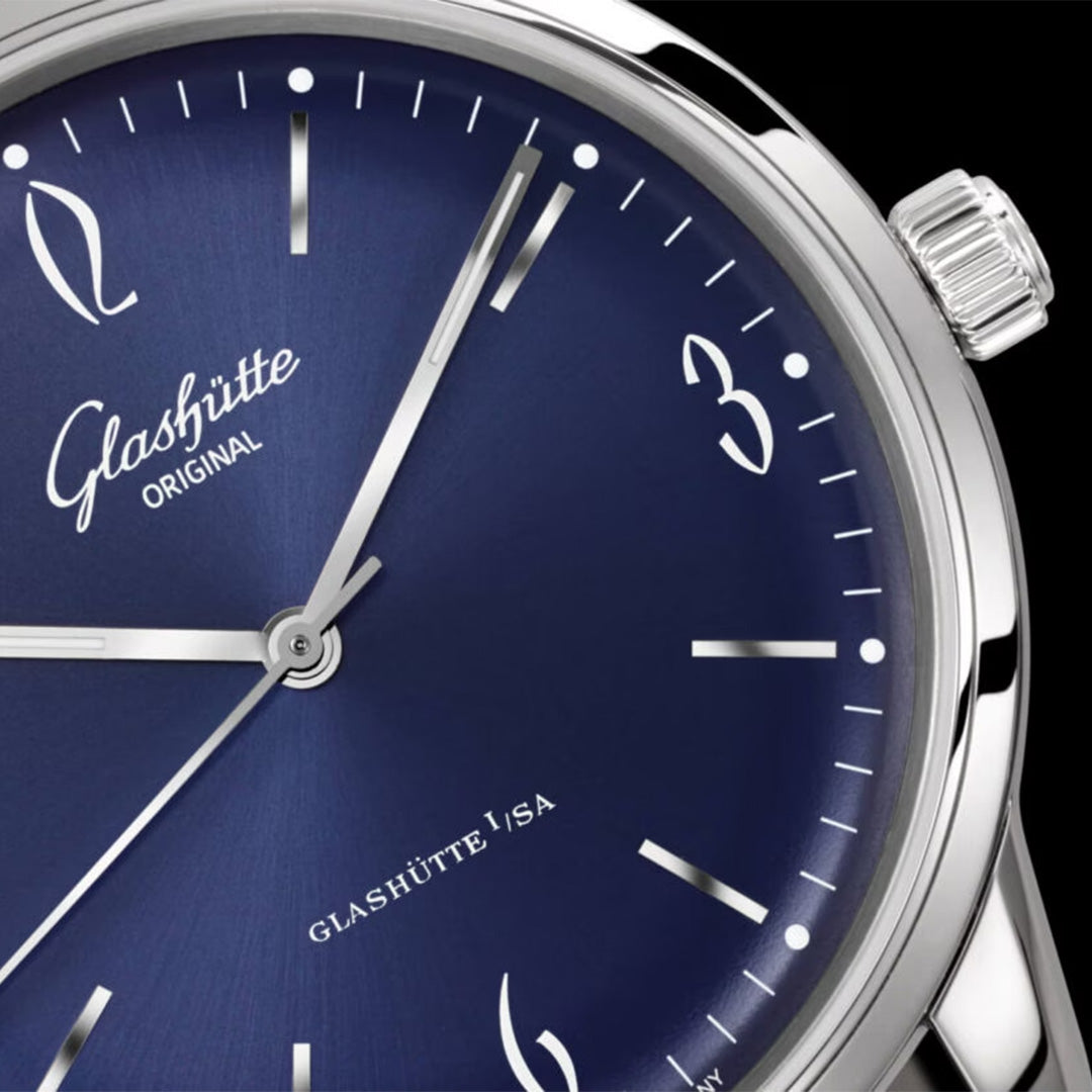 Orologio in acciaio Sixties Glashutte original