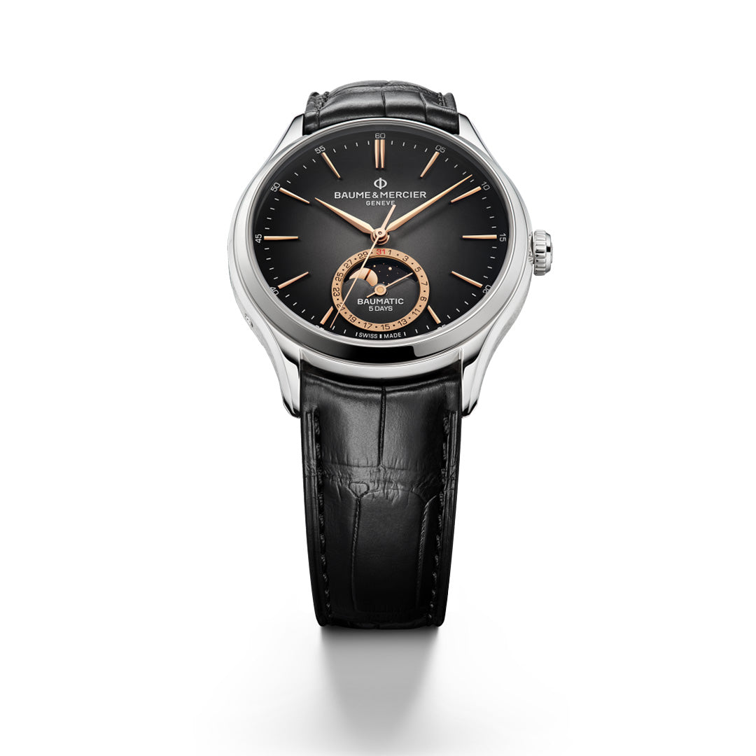 Watch in steel Clifton Baume et mercier