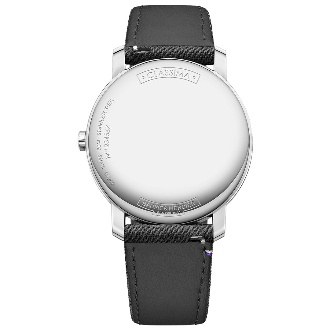 Watch in steel Classima Baume et mercier