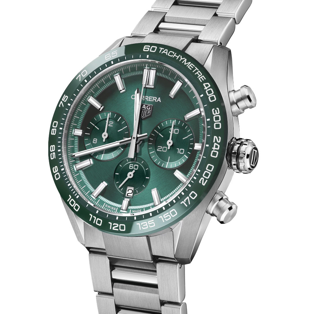 Watch in steel Carrera Chronograph Tag heuer