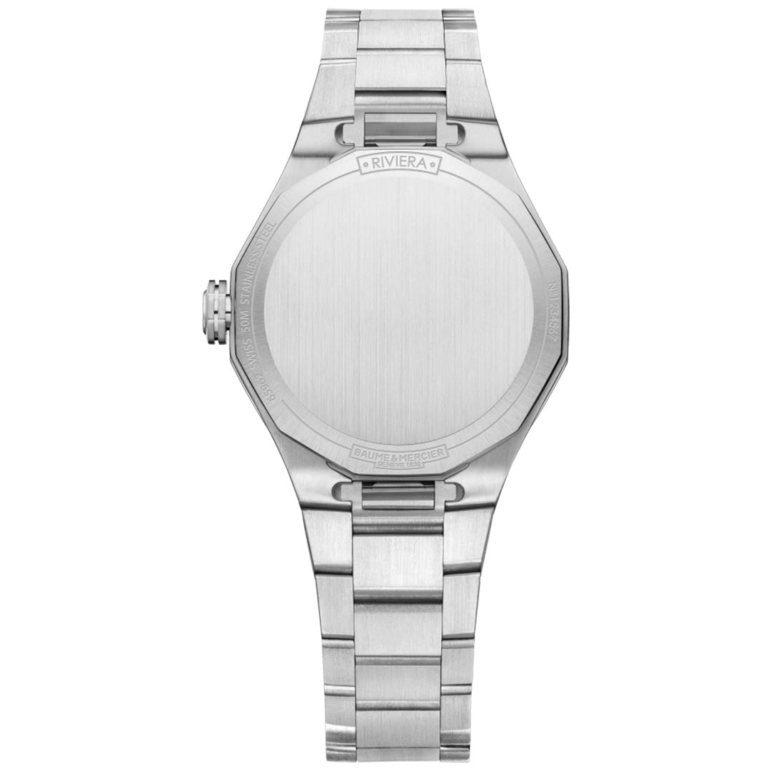 Watch in steel Riviera Baume et mercier