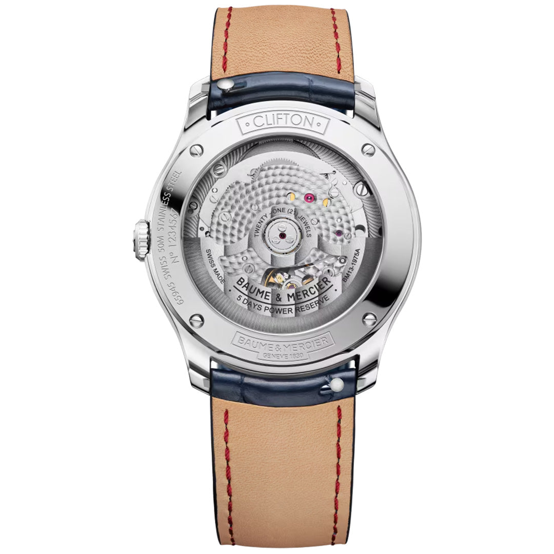 Orologio in acciaio Clifton Baume et mercier