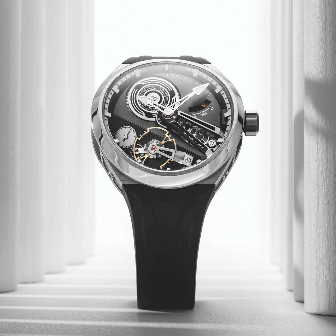 Watch in titanium Balancier Convexe S2 Greubel forsey