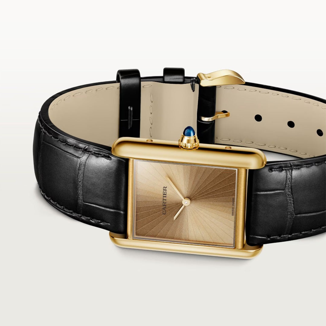 Orologio in oro giallo Tank Louis Cartier
