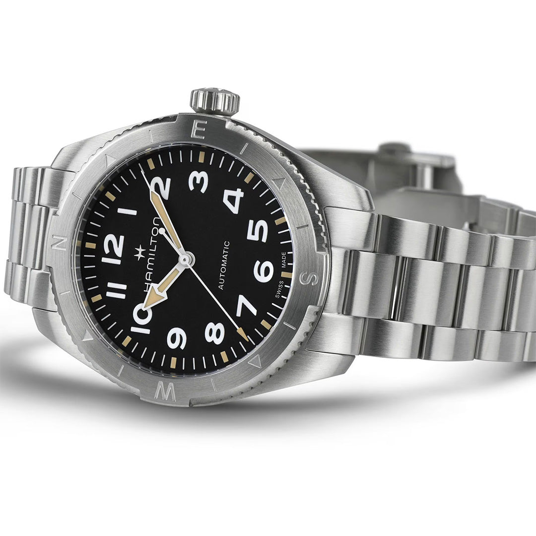Watch in steel Khaki Field Expedition Auto Hamilton