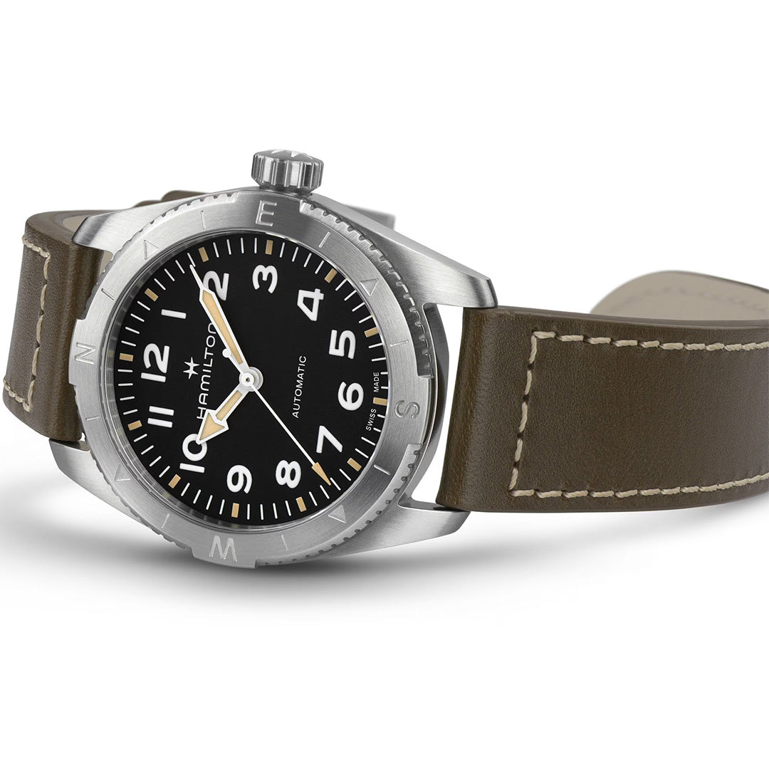 Orologio in acciaio Khaki Field Expedition Auto Hamilton