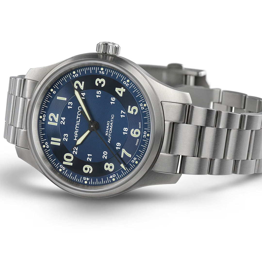 Watch in titanium Khaki Field Titanium Auto Hamilton