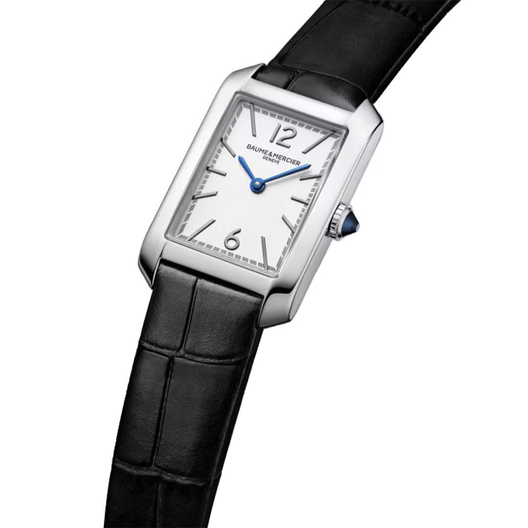 Watch in steel Hampton Baume et mercier