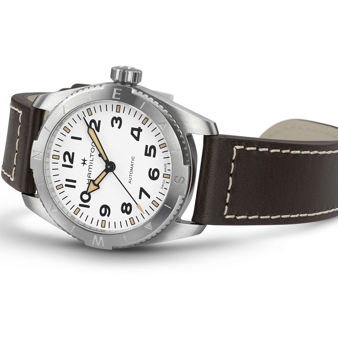 Orologio in acciaio Khaki Field Expedition Auto Hamilton