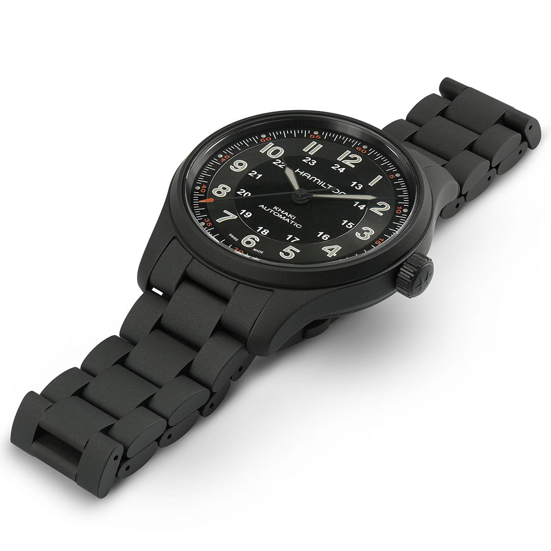 Watch in titanium Khaki Field Titanium Auto Hamilton