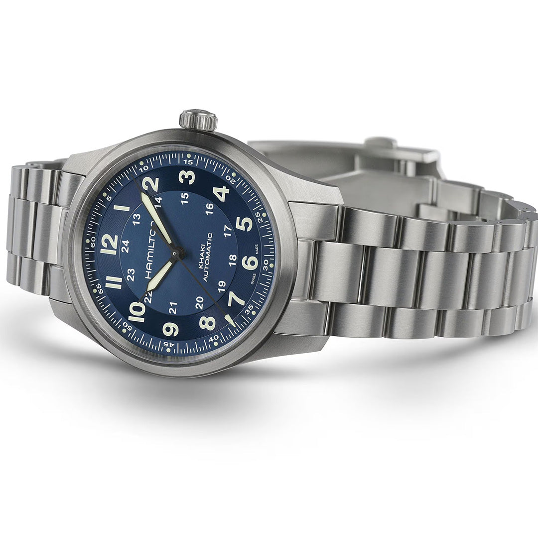 Watch in titanium Khaki Field Titanium Auto Hamilton