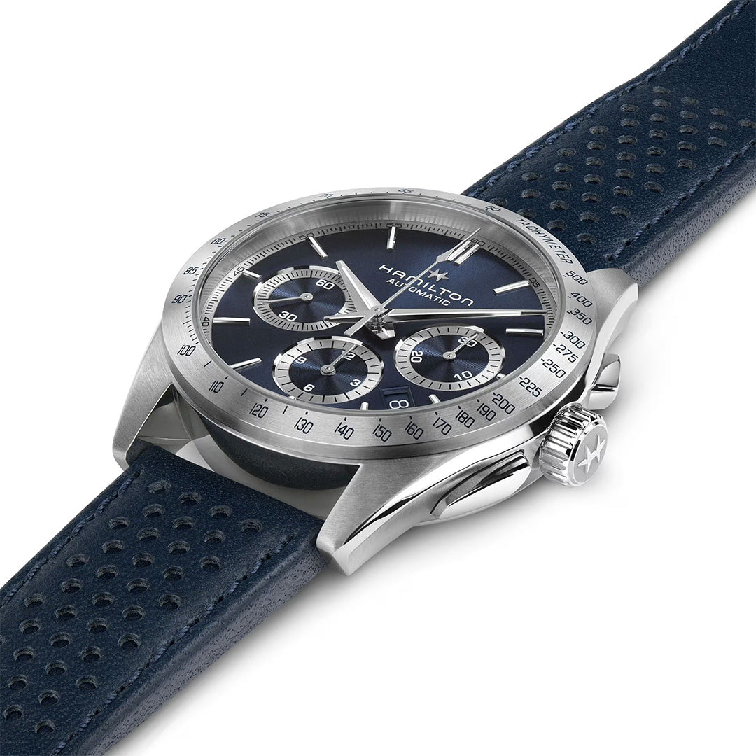 Orologio in acciaio Jazzmaster Performer Auto Chrono Hamilton